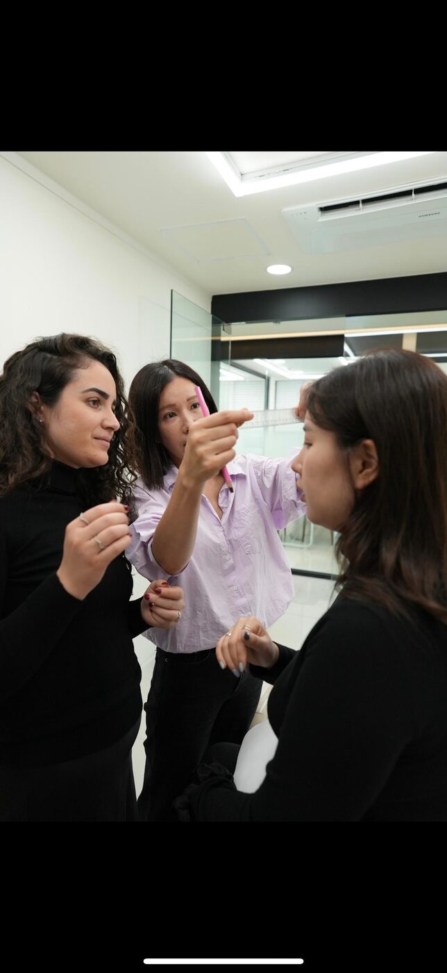 Aprendiendo técnicas avanzadas con profesionales internacionales